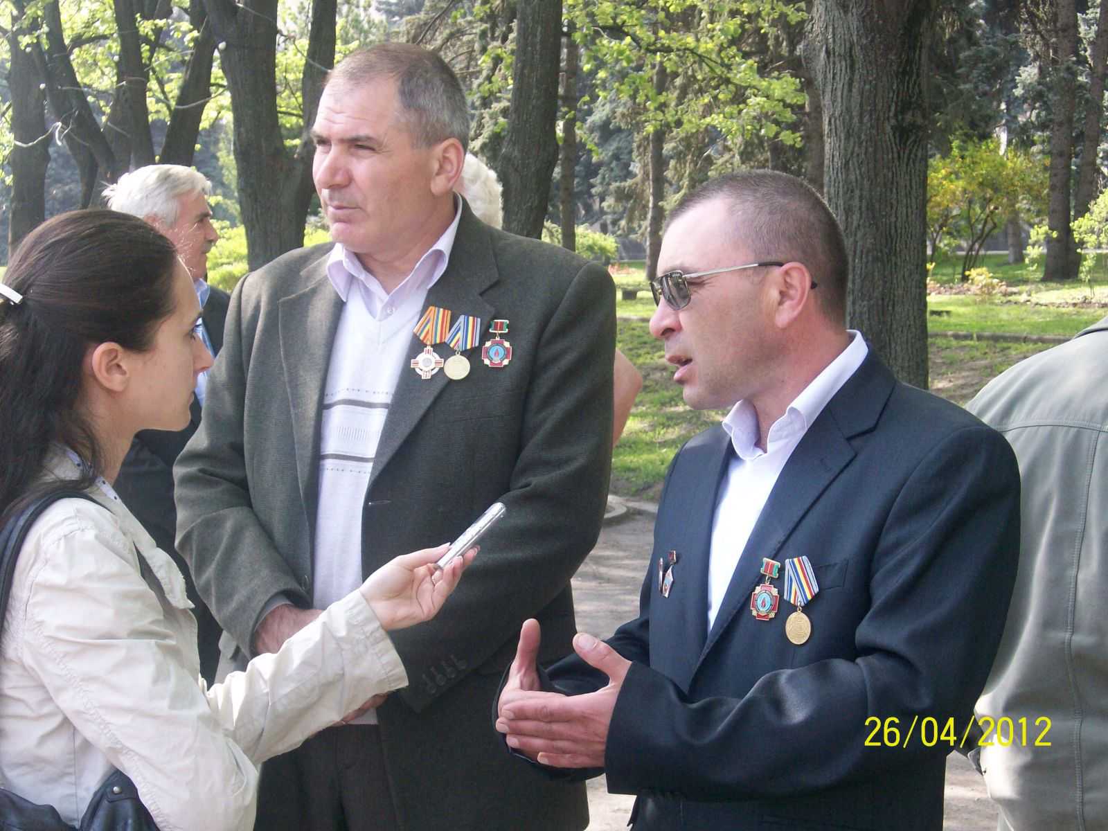 Astăzi au fost comemorați participanții evenimentelor de la Cernobîl