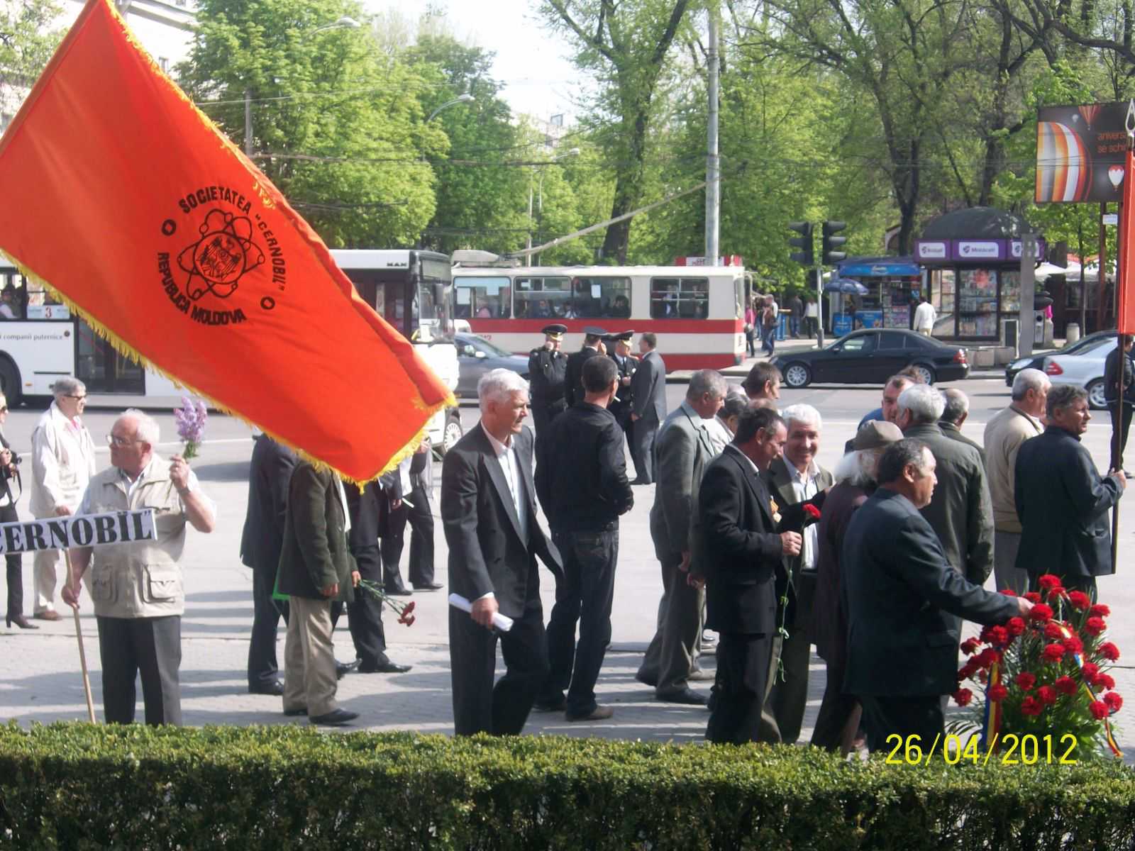 Astăzi au fost comemorați participanții evenimentelor de la Cernobîl