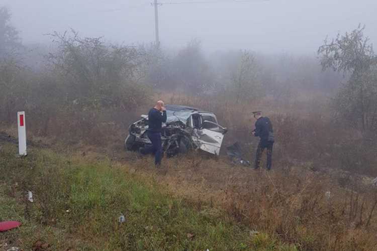 Trei morți într-un accident produs la intrarea în orașul Căușeni
