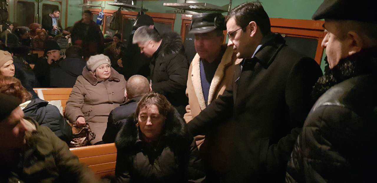 Ministrul Gaburici cu bilet de călătorie în trenul de Ungheni