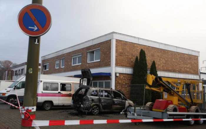 O clădire cu moldoveni și români incendiată în Germania