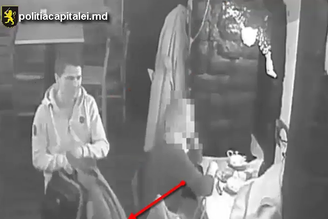 Hoţul de haine a fost reţinut