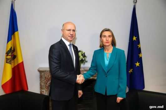 Federica Mogherini: Moldova poate miza pe susţinerea deplină a UE în modernizarea ţării