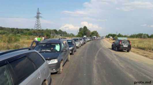 Trafic intensiv în punctul de trecere comun Palanca-Maiaki-Udobnoe