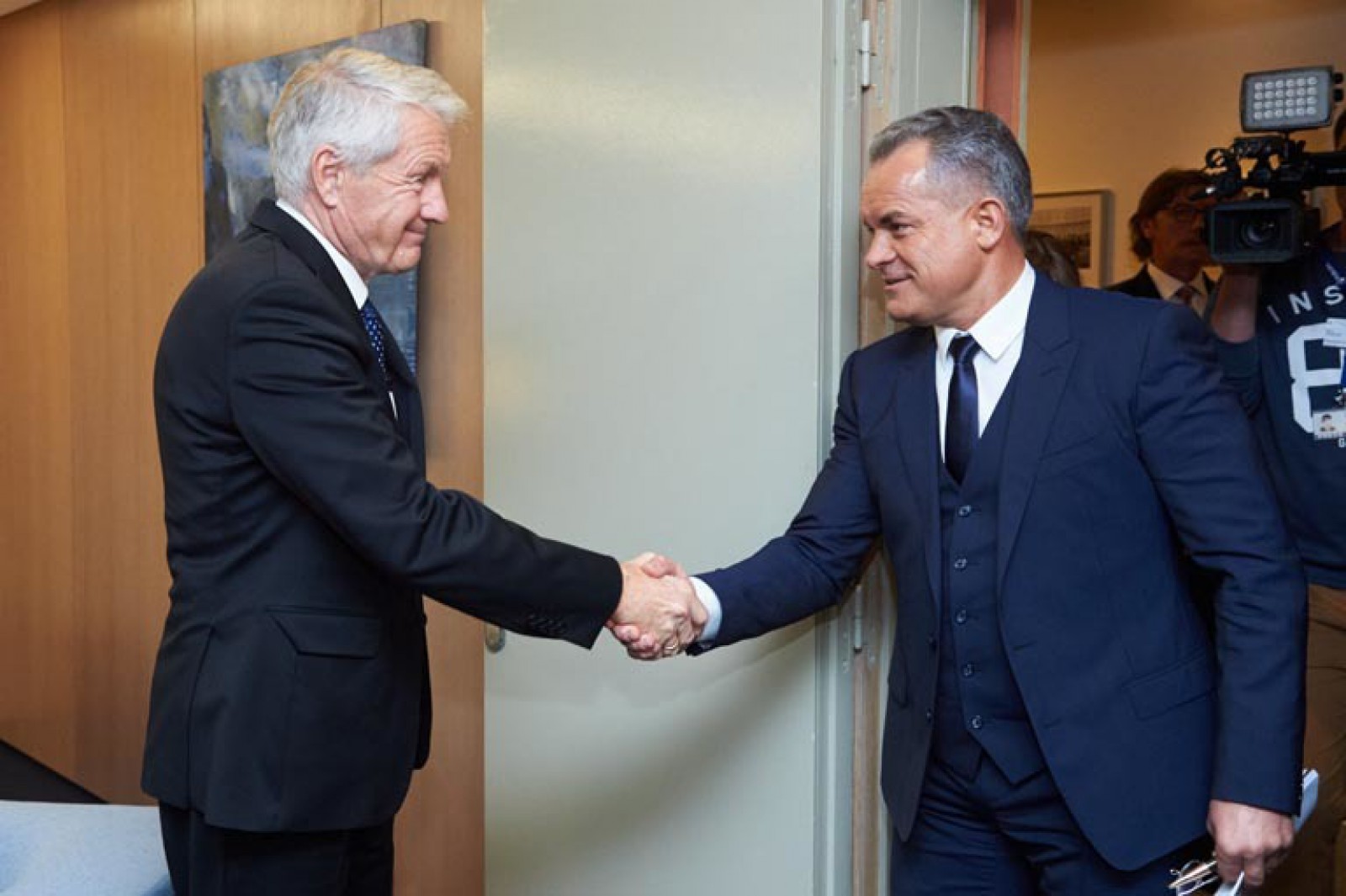 Întîlnire Vlad Plahotniuc – Thorbjorn Jagland
