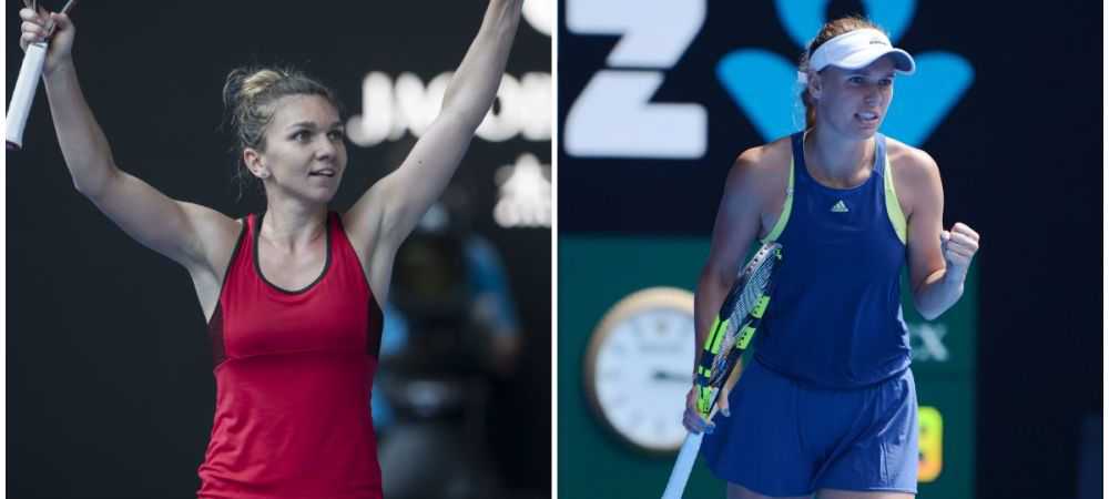 SIMONA HALEP VS CAROLINE WOZNIACKI