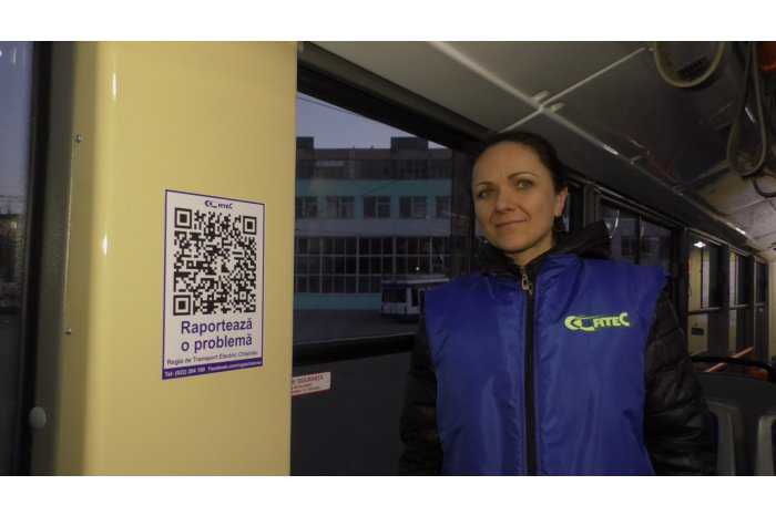 Pasagerii pot semnala online problemele observate în troleibuzele din capitală, începând de astăzi