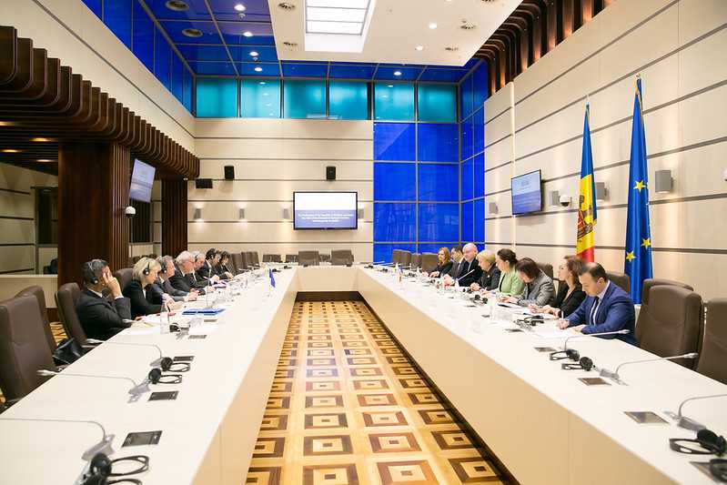 Zinaida Greceanîi a discutat cu experții Consiliului Europei despre reforma justiției. „Nu este o temă din care ar trebui să încercăm să obținem dividende politice”