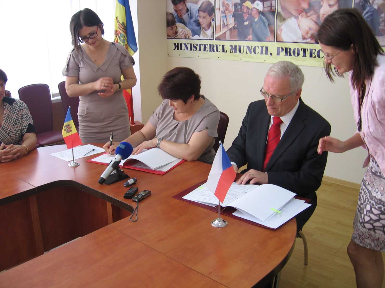 Moldova şi Cehia vor colabora în domeniul securităţii sociale