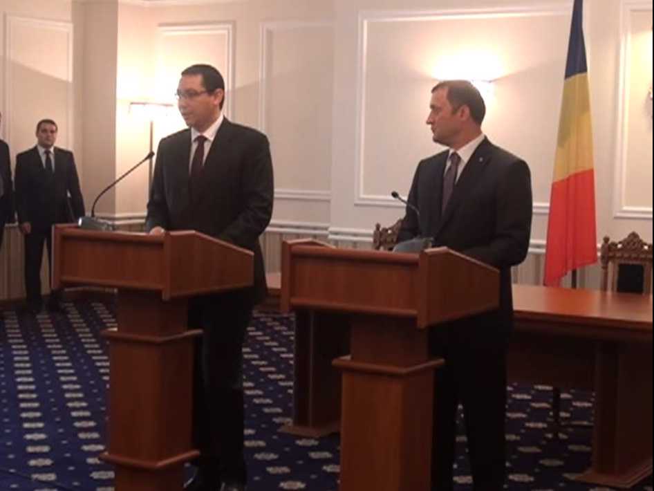 Filat: Gazoductul Ungheni-Iași va fi funcțional până la sfârșitul anului 2013