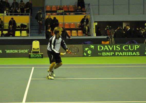 Mihai Burciu  -  Radu Albot s-a simțit confortabil la Sala Polivalentă