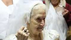 VIDEO Fericirea nu ţine cont de vârstă: mireasă la 100 de ani!