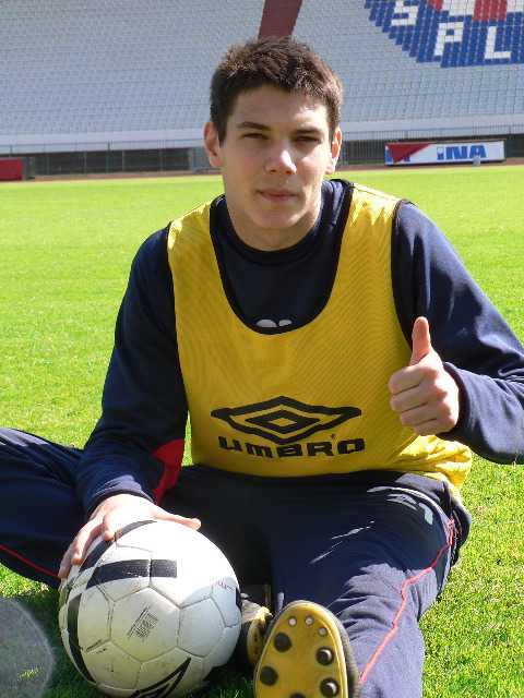 dalje.com - Ante Rukavina, autorul unicului gol de pe Maximir