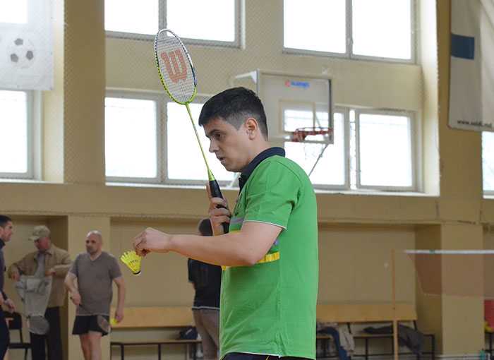 apsm.md - Ion Buga, &icirc;nvingător la turneul de badminton