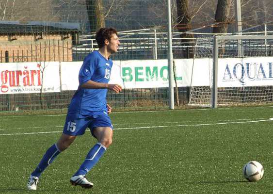 sports.md  -  Autorul golului la meciul Dacia - Veris, Maxim Hovahschi