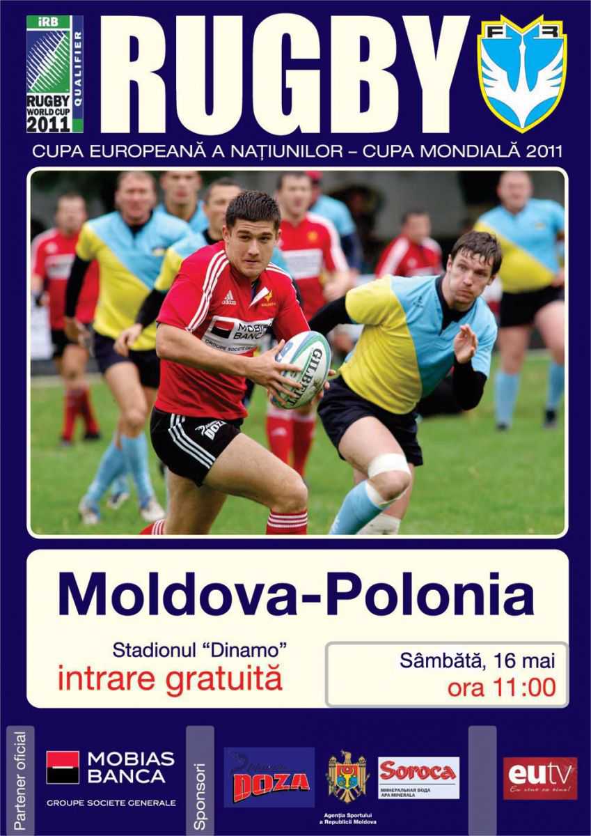 RUGBY Moldova a învins într-un derby al Cupei Europei pe Națiuni. AFLĂ DETALII