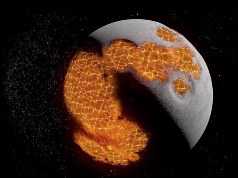 Formarea Lunii în trei minute. VIDEO