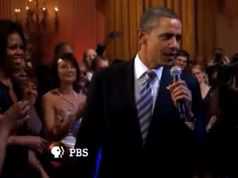 Barack Obama a cântat blues în duet cu Mick Jagger: „Baby don’t you want to go”. VIDEO
