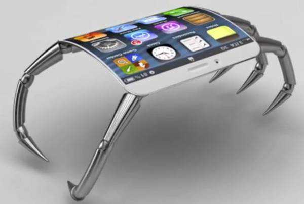 VIDEO. TELEFONUL-PĂIANJEN! Acesta este aparatul pe care l-am putea folosi în viitor