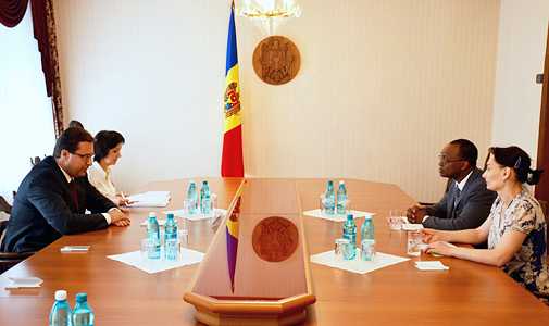 Marian Lupu şi Abdoulaye Seck despre agricultura moldovenească