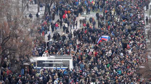 Protest al opoziţiei în Rusia. Cel puţin 20 de persoane arestate la Moscova