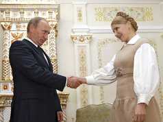 Putin a lăudat-o pe Timoşenko şi l-a criticat pe Iuşcenko