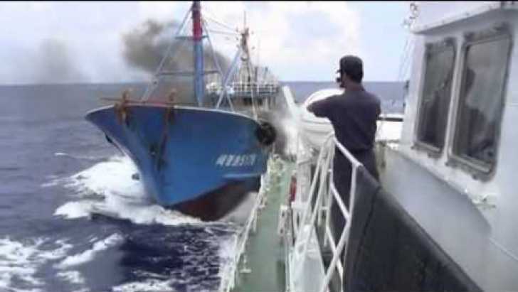 China a intrat cu nave de război în apele Japoniei