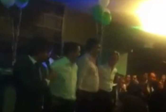 VIDEO. Leancă, Filat și Saakaşvili s-au distrat aseară într-un club de noapte din Chișinău