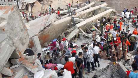 Bilanţul tragediei din Bangladesh a depăşit 700 de morţi