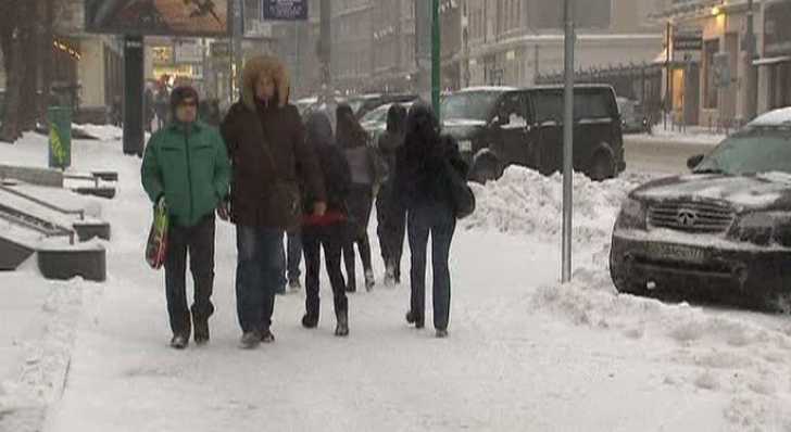 IARNĂ GREA LA MOSCOVA: Cantităţi record de precipitaţii