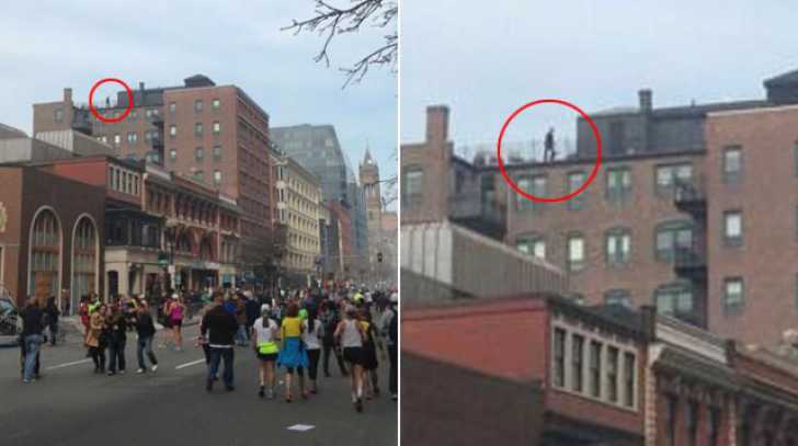 IMAGINEA MISTERIOASĂ de la ATENTATUL din BOSTON care face SENZAŢIE pe Twitter. Teoria conspiraţiei?
