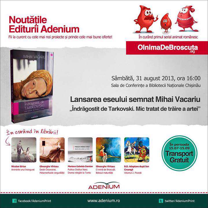În lumea lui Tarkovski, însoţiţi de Mihai Vacariu