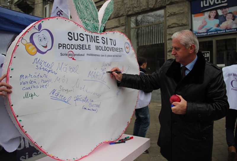 PPRM a lansat campania ”Susține și TU produsele moldovenești”