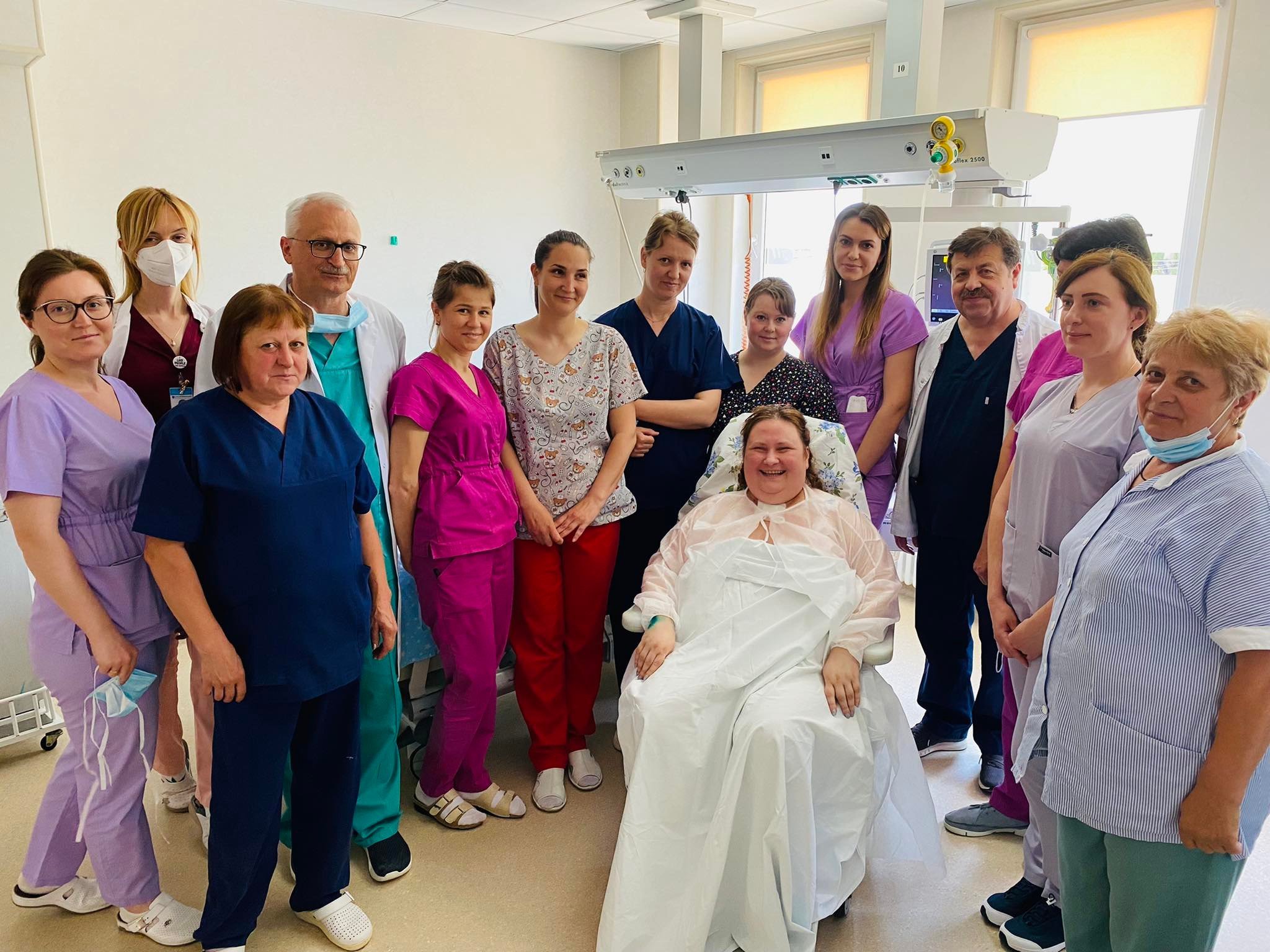 Medicii moldoveni au salvat o pacientă, după ce a petrecut 34 de zile la Terapie Intensivă