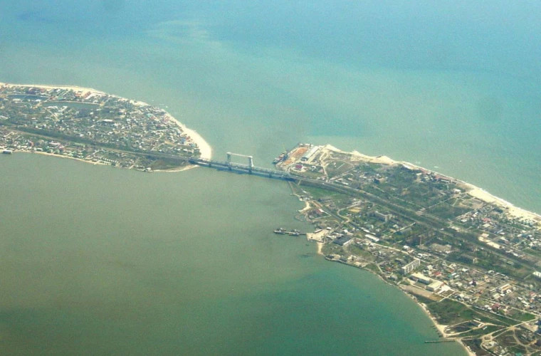 Podul rutier de la Zatoka, atacat din nou de rachete