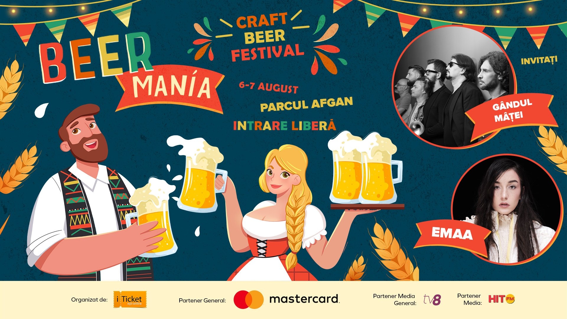 Hai la festivalul dedicat iubitorilor de bere, ”Beer mania” – Intrare liberă