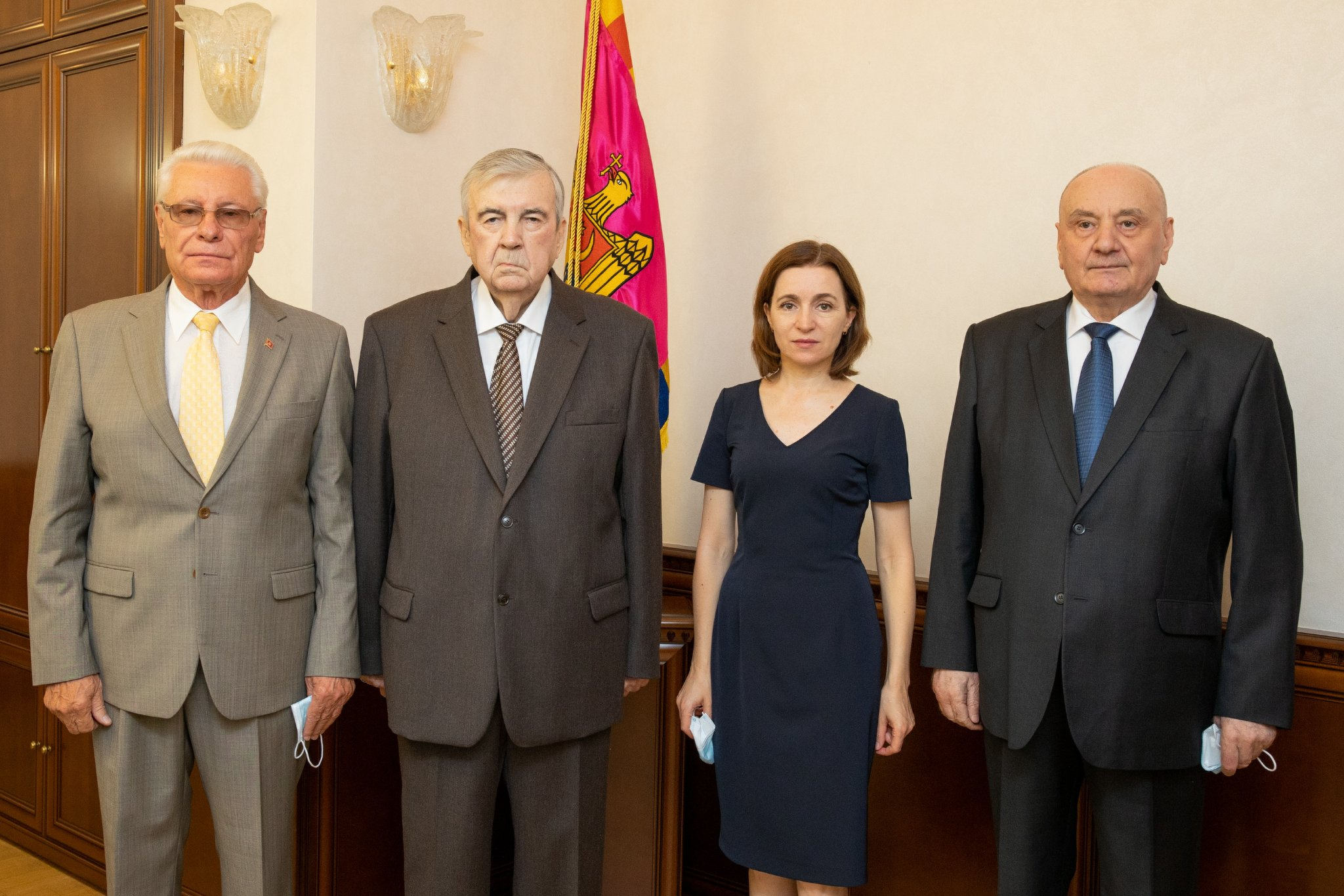 Maia Sandu i-a convocat la Președinție  pe foștii președinți ai țării, cu excepția lui Dodon și Voronin