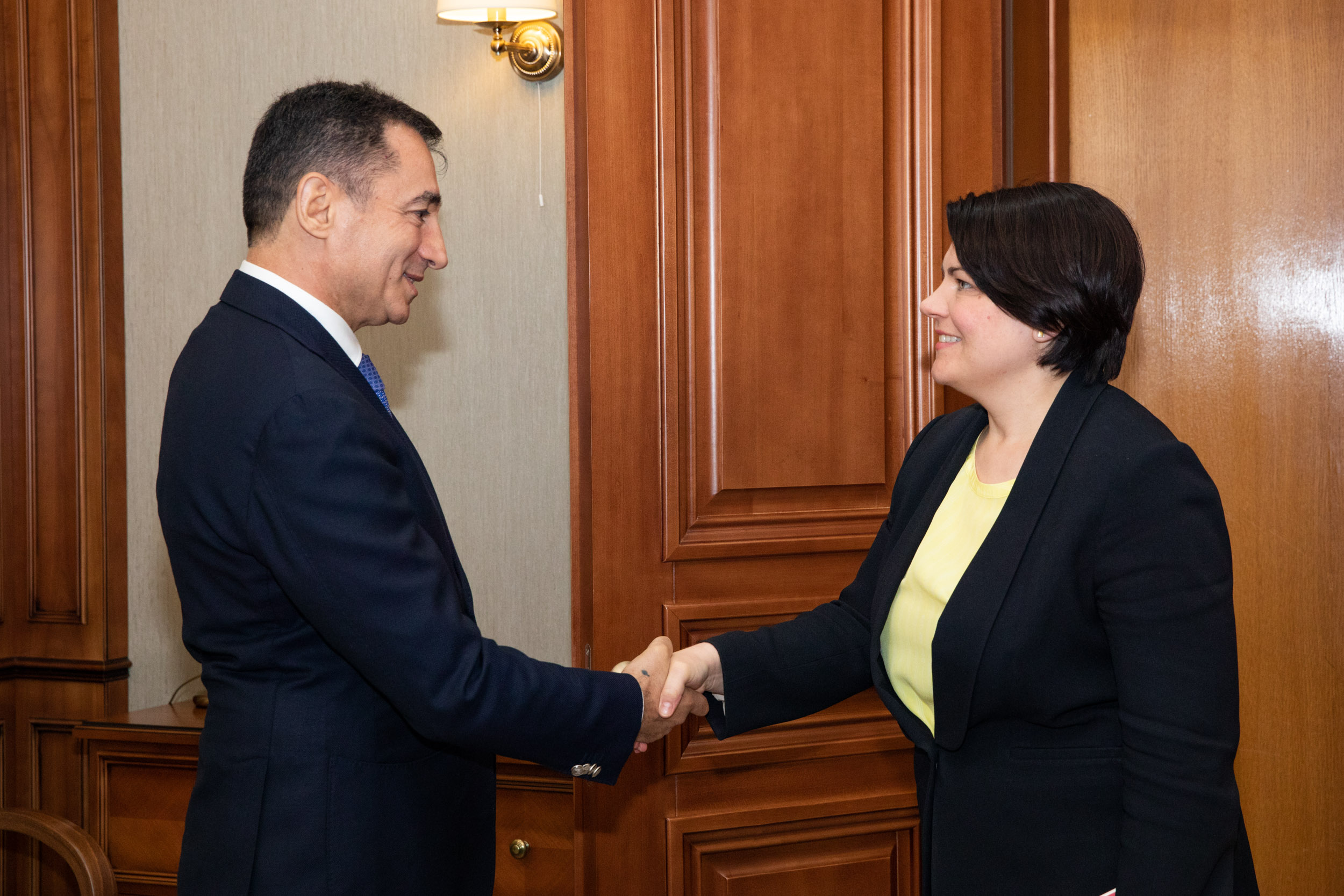 Natalia Gavrilița l-a primit pe ambasadorul Azerbaidjanului la Chișinău