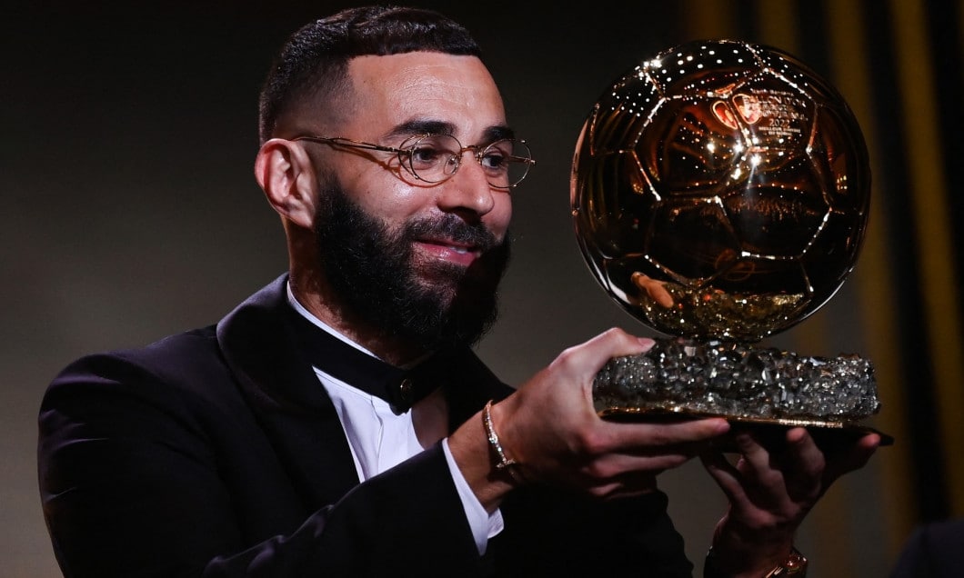 Karim Benzema a câștigat trofeul Balonul de Aur