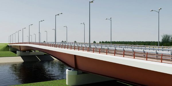 FOTO// Cum va arăta podul ce va fi construit peste Prut, la Ungheni – Va avea patru benzi
