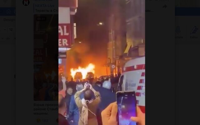 VIDEO: Noii explozii la Istanbul – Trei mașini sunt în flăcări