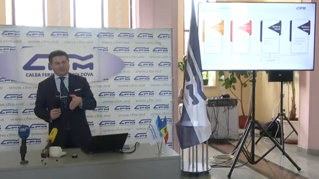 Directorul CFM: Reabilitarea coridorului feroviar între Ucraina – Moldova – România ar putea să se finalizeze în doi ani