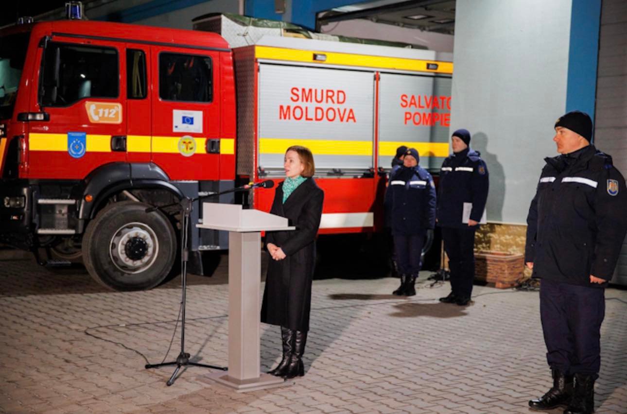 Ce le-a spus Maia Sandu înainte de plecare – Convoiul de căutare și salvare din Moldova a pornit spre Turcia