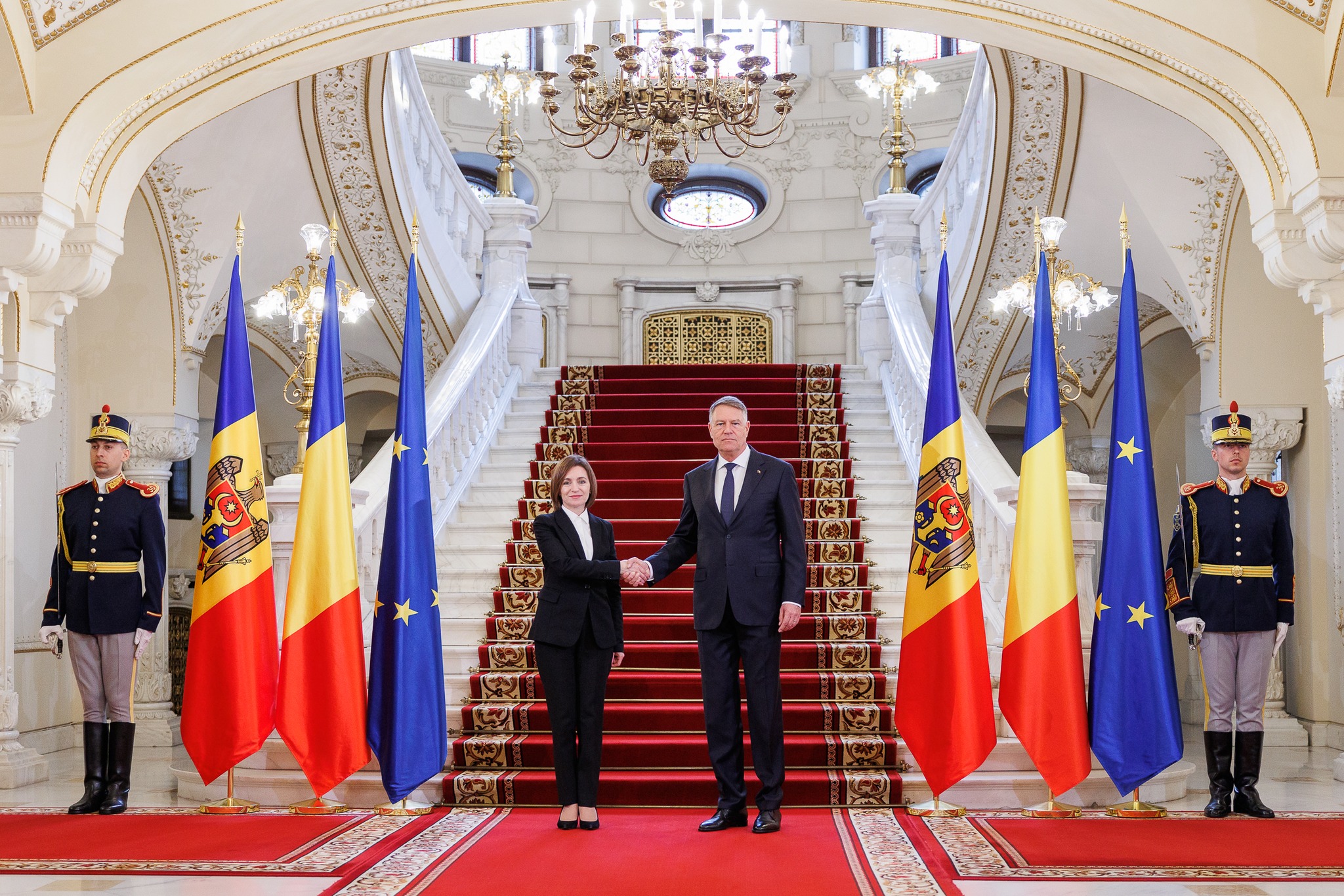 LIVE: Declarații de presă susținute de către președintele României, Klaus Iohannis, și președintelui Republicii Moldova, Maia Sandu