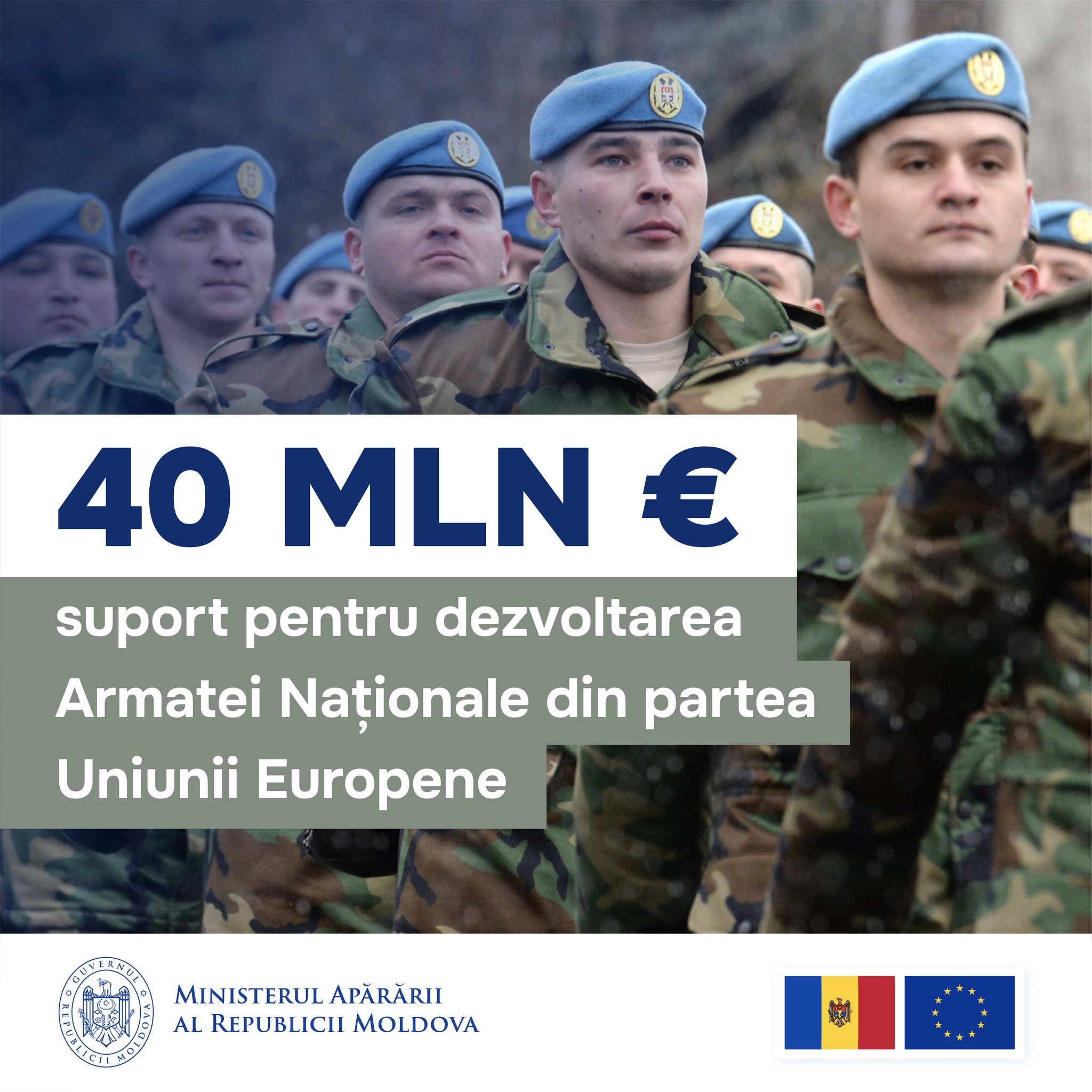 Modernizarea capacităţilor de apărare a R. Moldova pe ultima sută de metri – Ce decizie a luat Consiliul UE