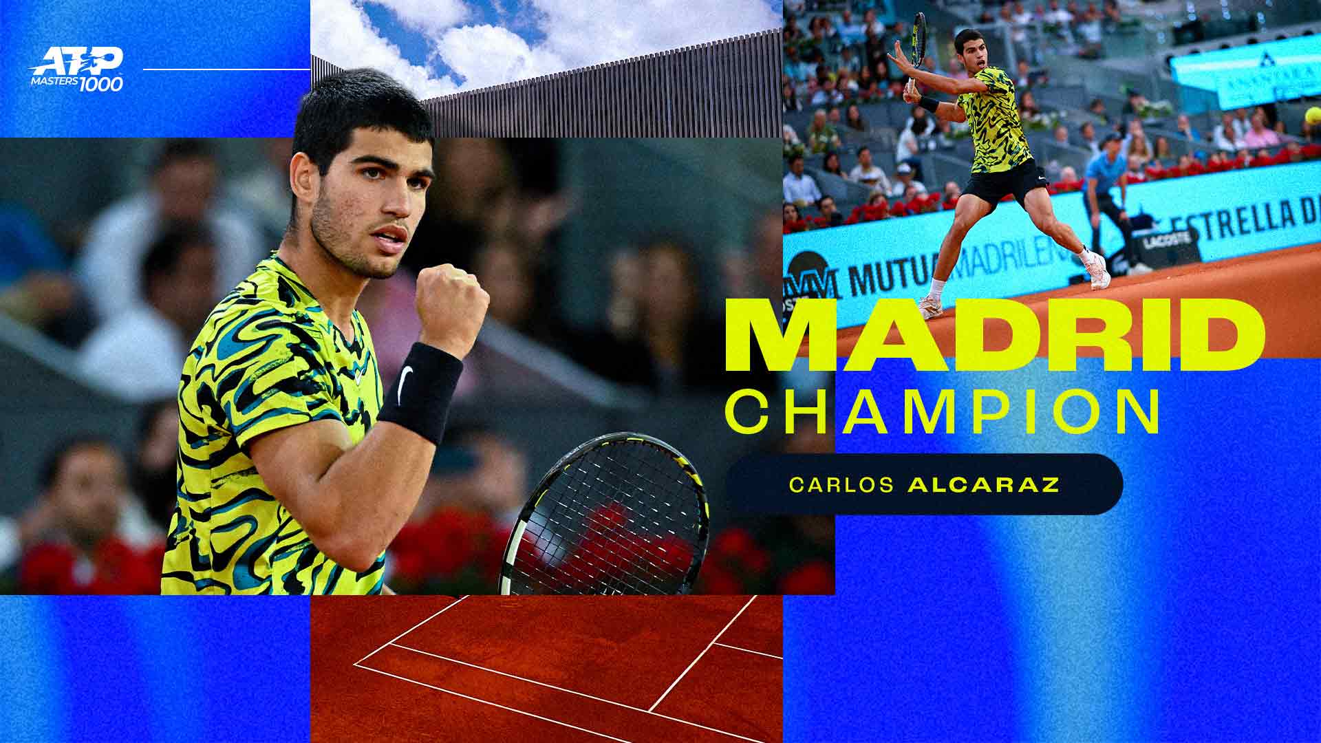 Carlos Alcaraz, învingător la Madrid Open – Al zecelea titlu pentru iberic şi al patrulea de categoria Masters 1.000.