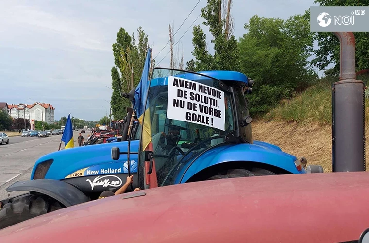 Supărați pe ministrul Bolea, fermierii anunță un nou marș cu tractoarele prin Chișinău – Ce i-a deranjat pe agricultori