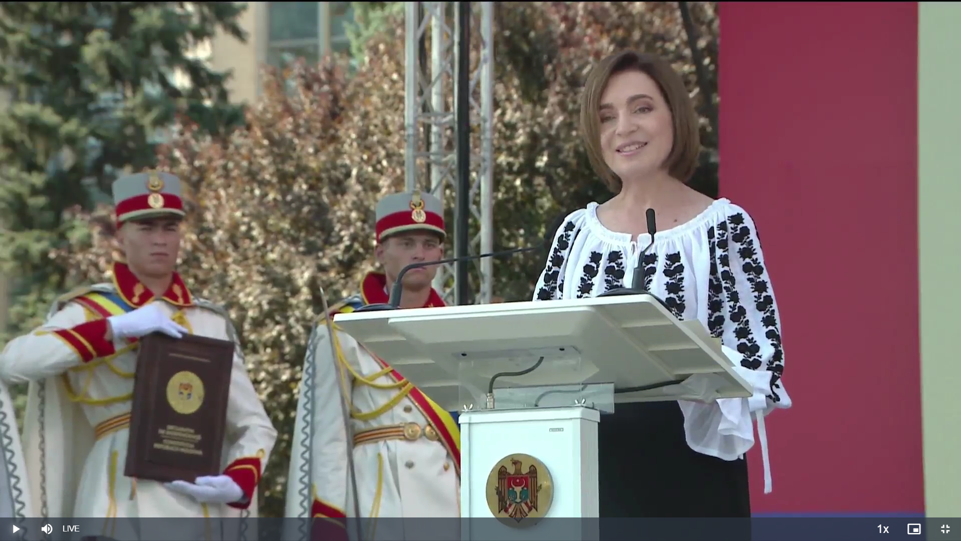 Mesajul președintelui Maia Sandu cu ocazia celor 32 de ani de Independență a R. Moldova