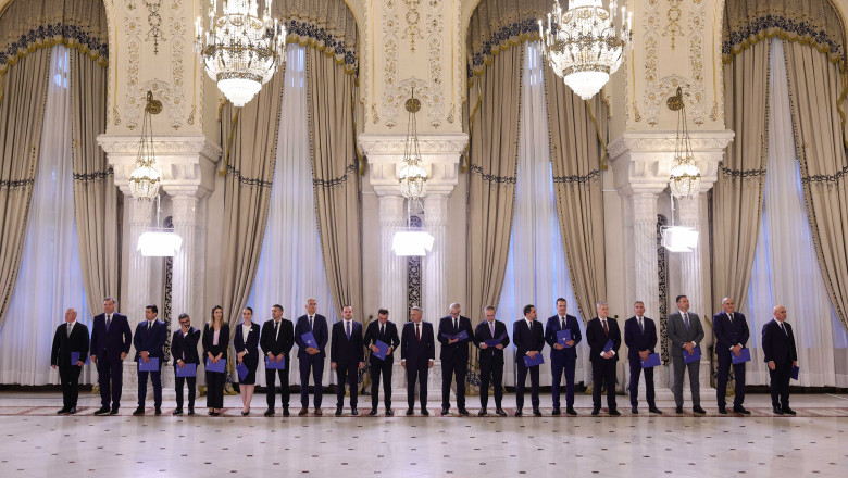România are un nou Guvern – Miniștrii Executivului condus de Ilie Bolojan au depus jurământul la Palatul Cotroceni