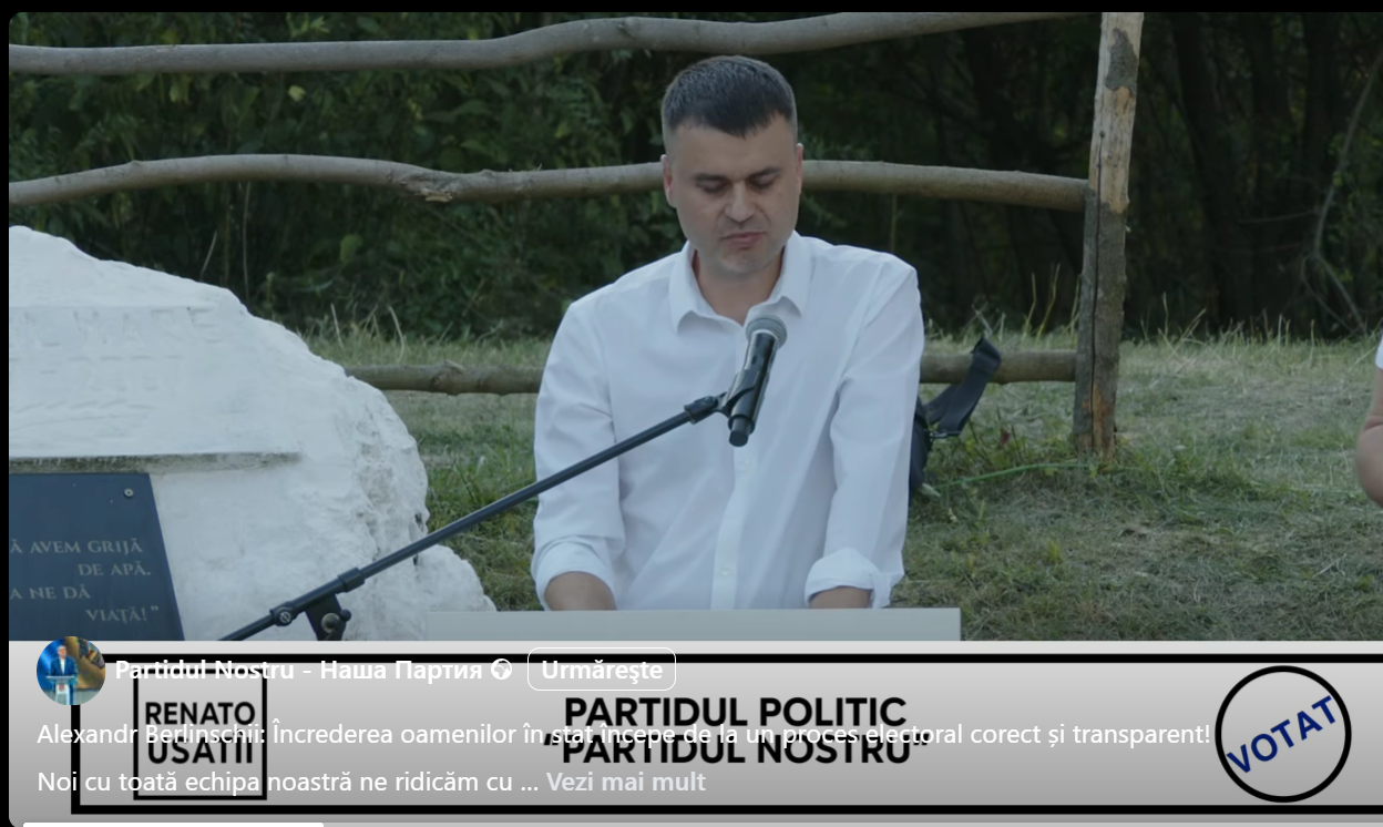 Alexandr Berlinschii: Încrederea oamenilor în stat începe de la un proces electoral corect și transparent